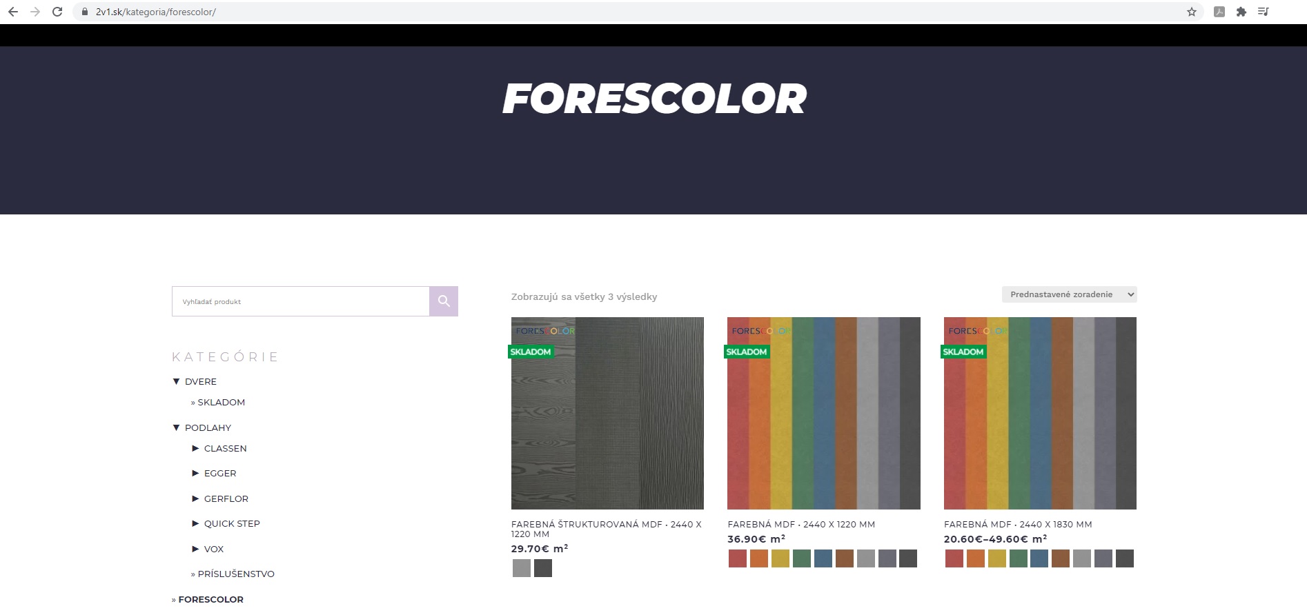 forescolor online